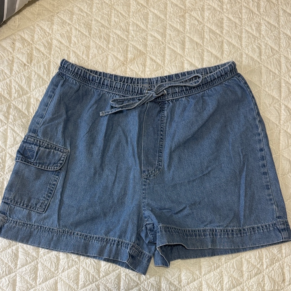 Vintage Faded Glory Denim Blue Women's Shorts